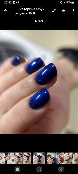 Сертифицированный мастер ногтевого сервиса