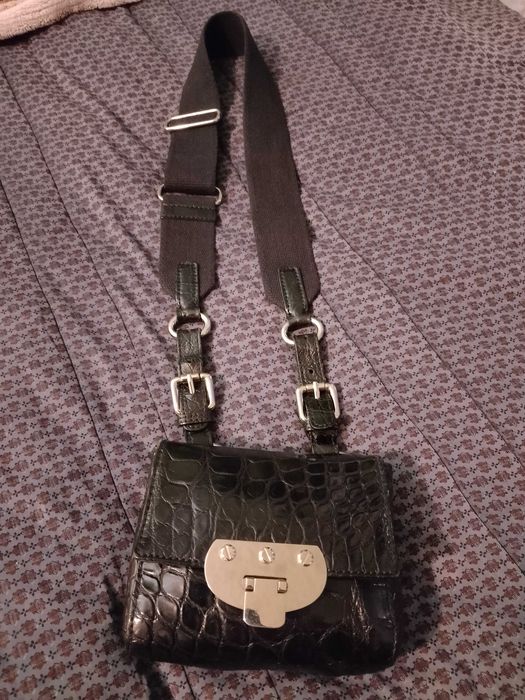 Елегантна дамска чанта на Donna Elissa от естествена кожа черен цвят