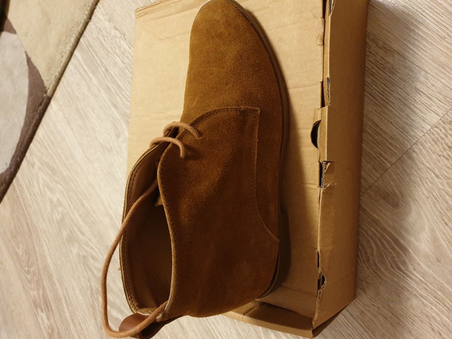 Ghete Mango din piele intoarsa