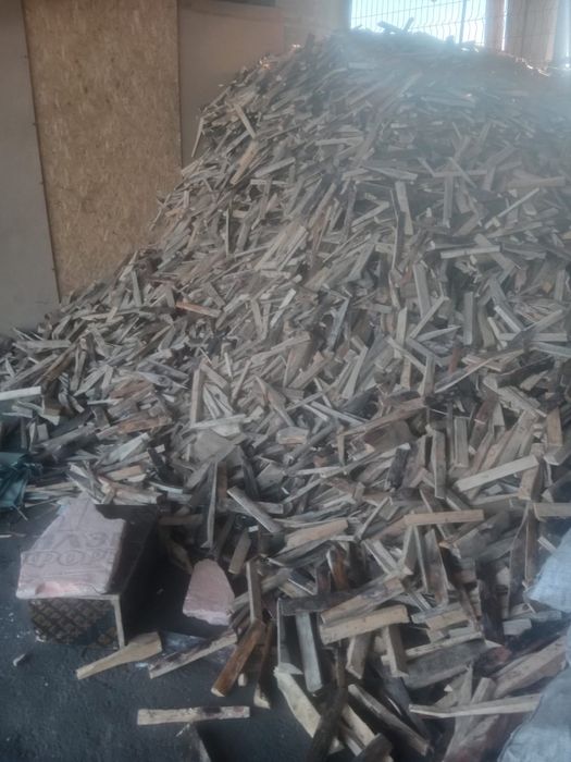 Дрова кубами и мешками