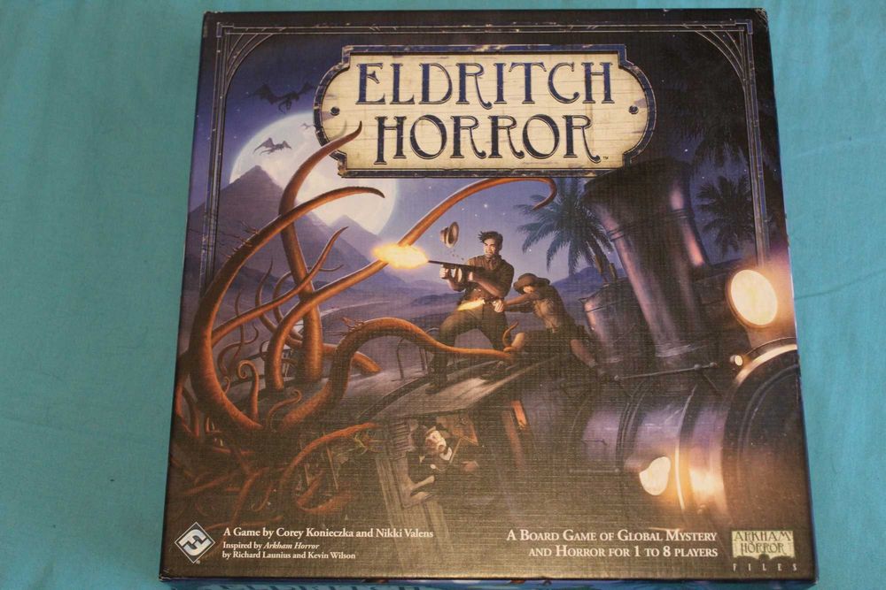 Arkham Horror 2nd/3rd editions, Eldritch Horror, 7 Wonders Duel