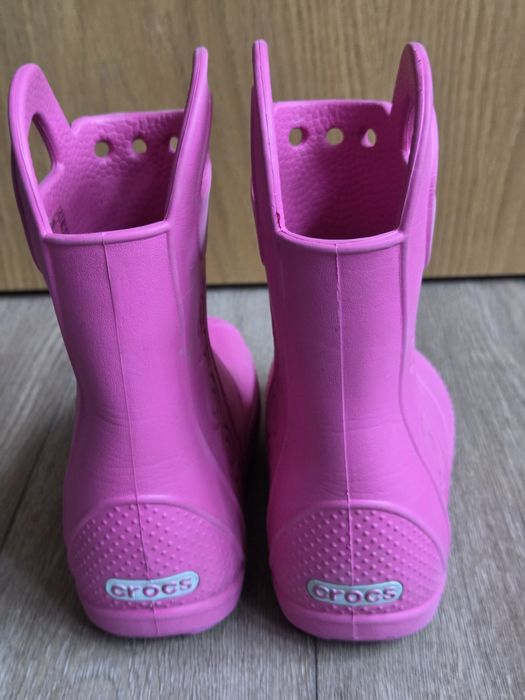 Детские сапоги crocs, c10 26-27