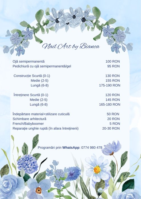 Servicii manichiură/Targoviste