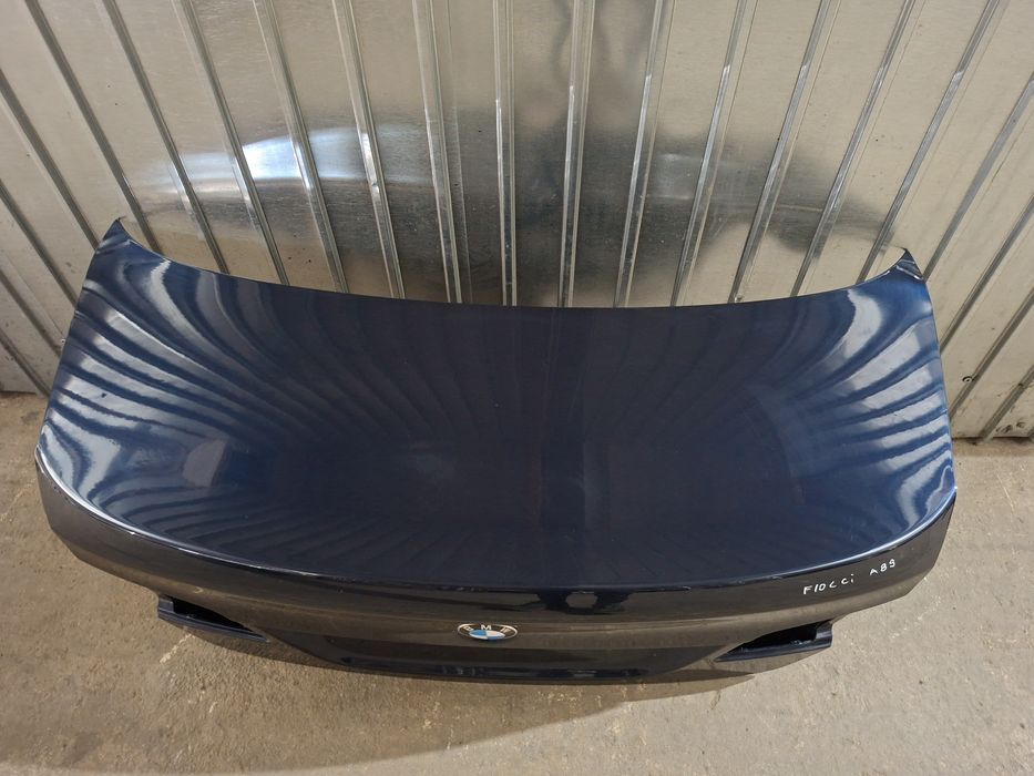 Capota portbagaj BMW F10 culoare A89 Imperial Blau in stare foarte buna