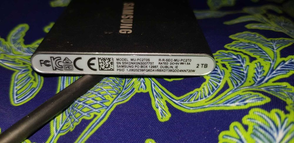 Samsung SSD 2Tb T7 Touch