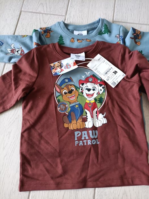 Lot bluze Paw Patrol noi  mar 98 C&A