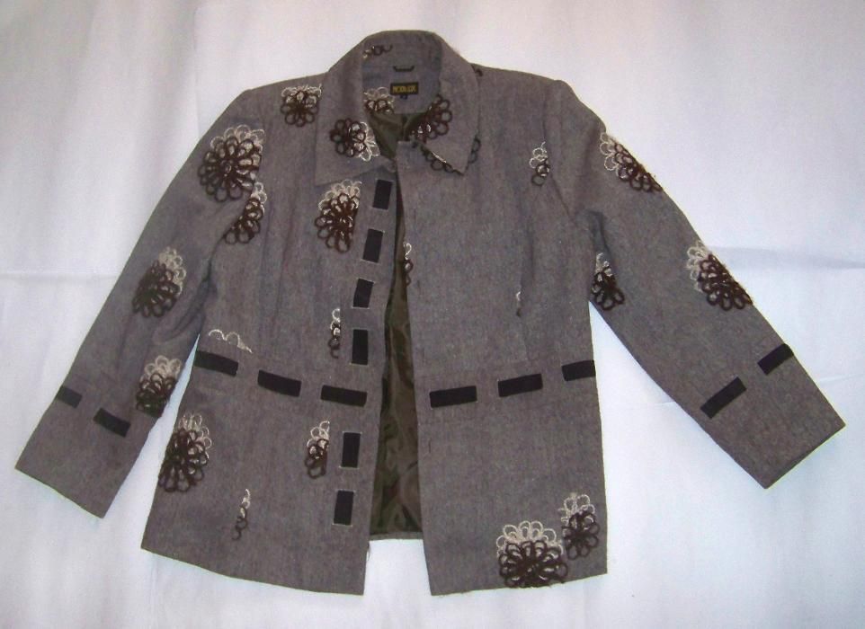 Vand set de dama Moda Lux: sacou si fusta - marimea 52