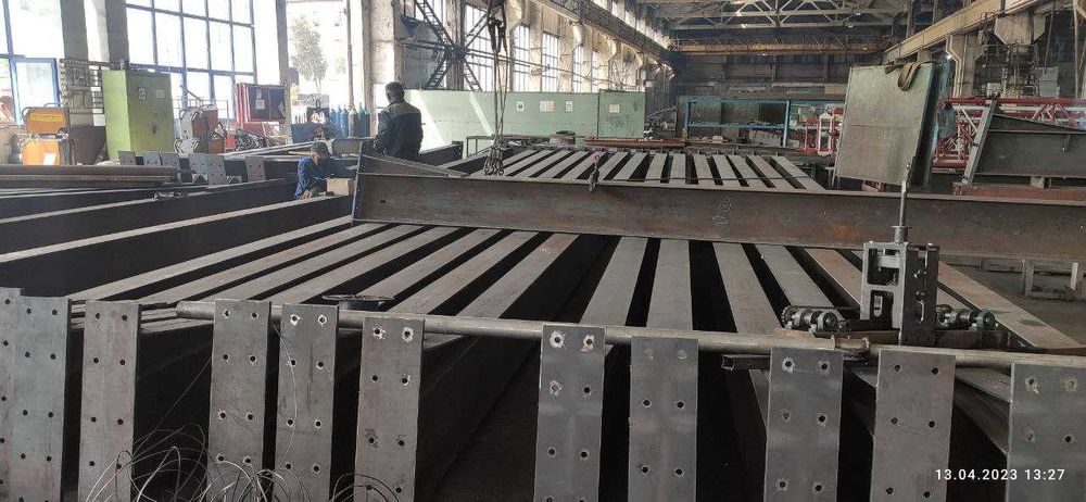 Изготовление и монтаж металлоконструкций. Metalkonstructsiy ysaemiz.