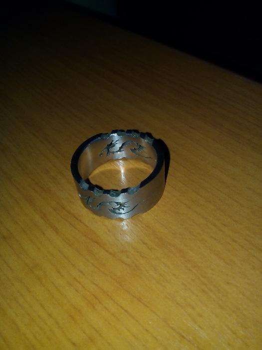 Vand inel barbatesc nou din inox