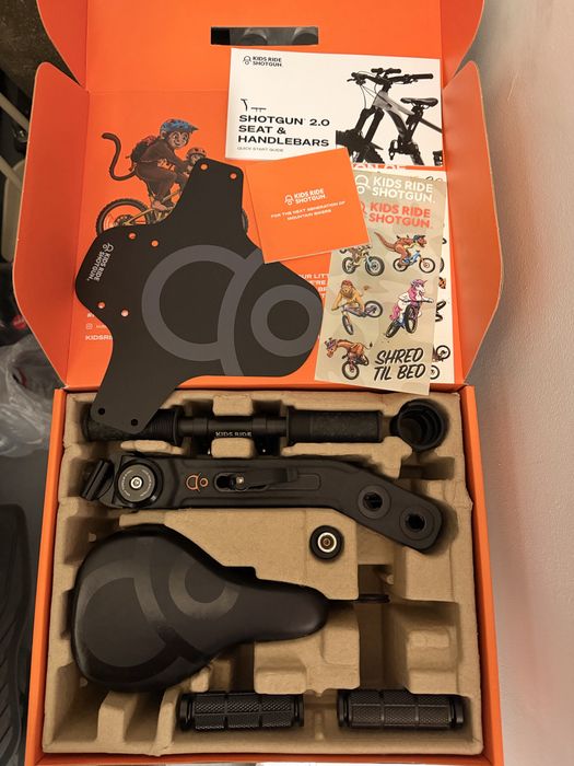 Scaun de bicicleta Kids Ride SHOTGUN 2.0 COMBO