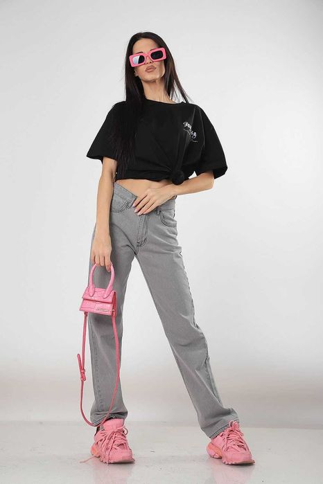 Сиви дънки Grace