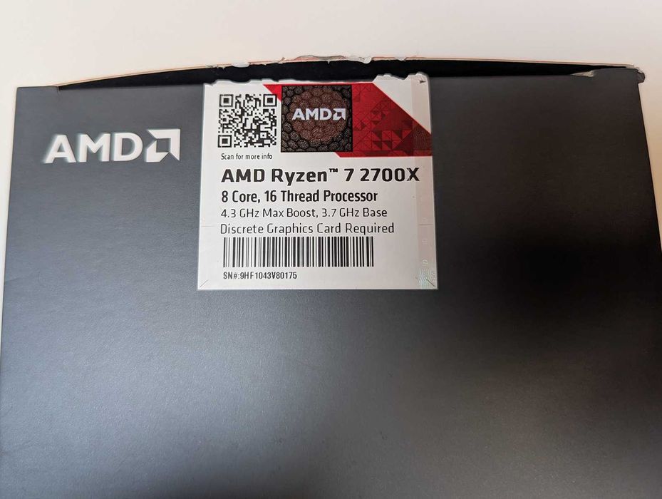 Procesor AMD Ryzen 7 2700X FULL BOX