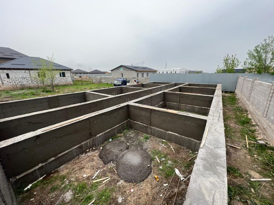 Фундамент құямыз.