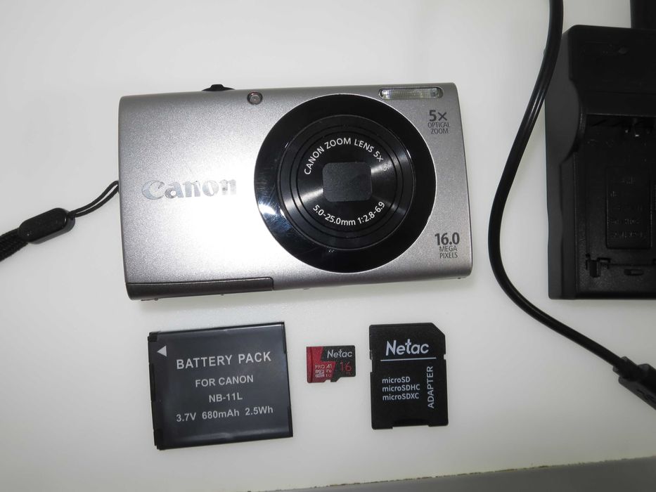 Canon PowerShot A3400 компактен цифров фотоапарат дигитална камера