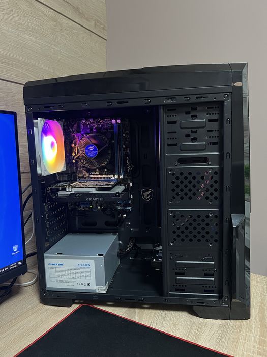 Геймърски компютър - GTX 1650 / i5 3470 / 8GB RAM / 128GB SSD / 500GB HDD