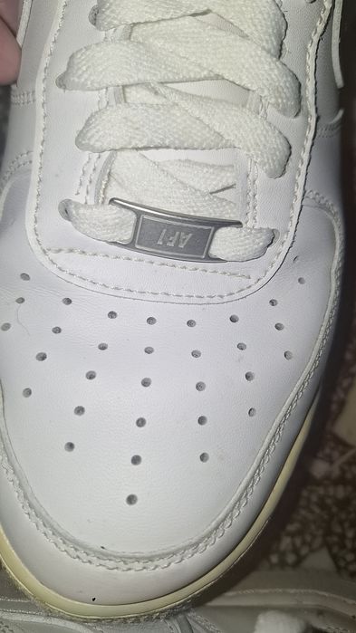 Air force 1 papuci albi
