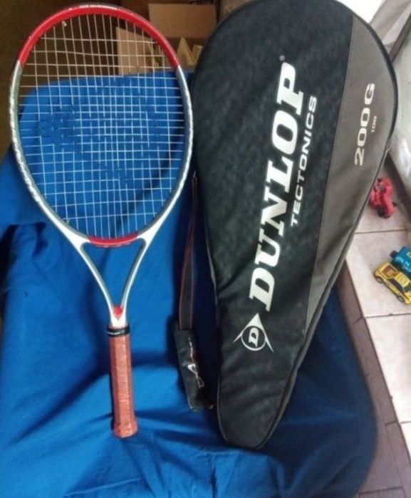 Paleta Racheta Tenis Dunlop Originala , stare excelenta + husa