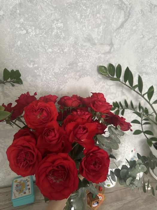 букет цветы розы