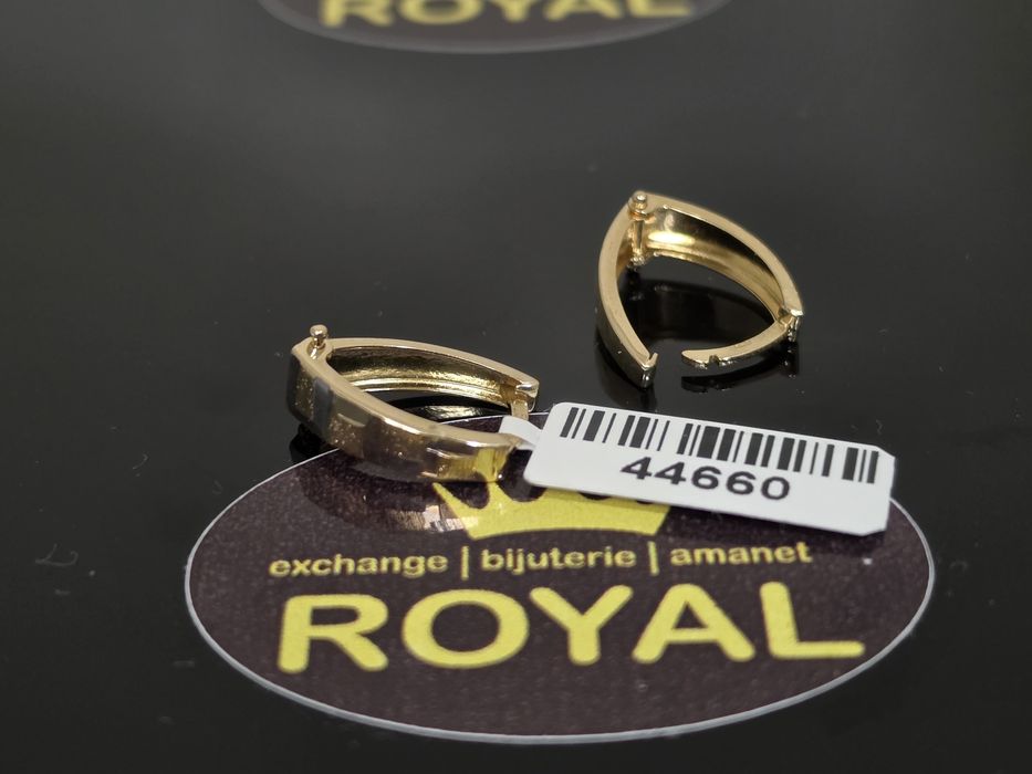 Bijuteria Royal: Cercei aur 14k/1.56 gr