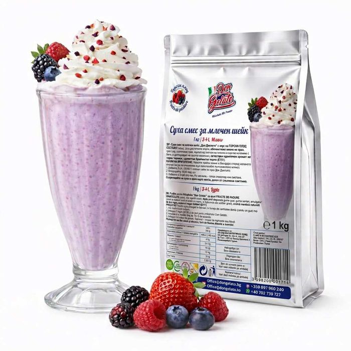 Суха смес за млечен шейк Don Gelato – 8 вкуса | Отлично качество