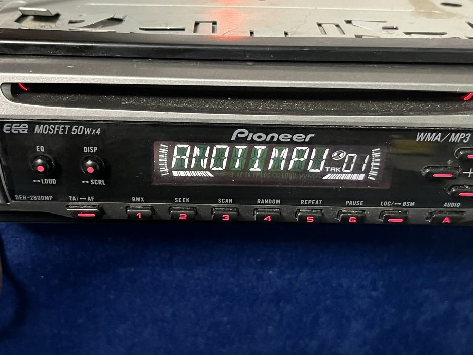 Pioneer DEH-2800MP MP3 4x50W perfect funcțional
