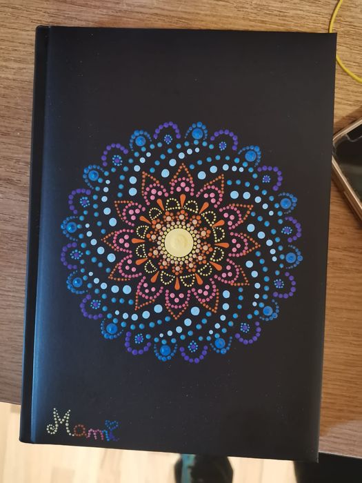 Mărțișoare și agende pictate Mandala