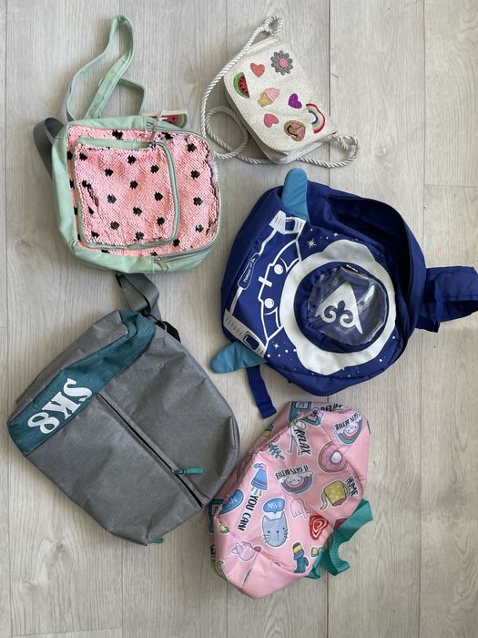 Комплект детских сумок вместе