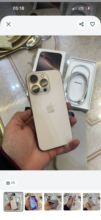 Iphone16 pro bugun oganga