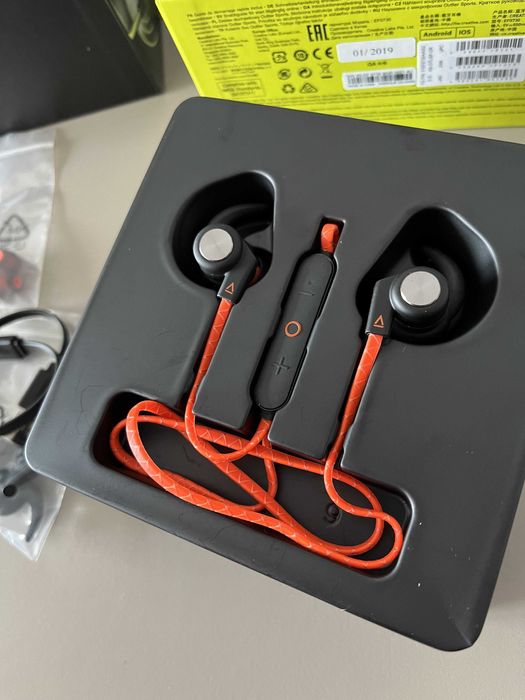 Casti Audio Wireless Sport - Creative (Autonomie 11 ore)