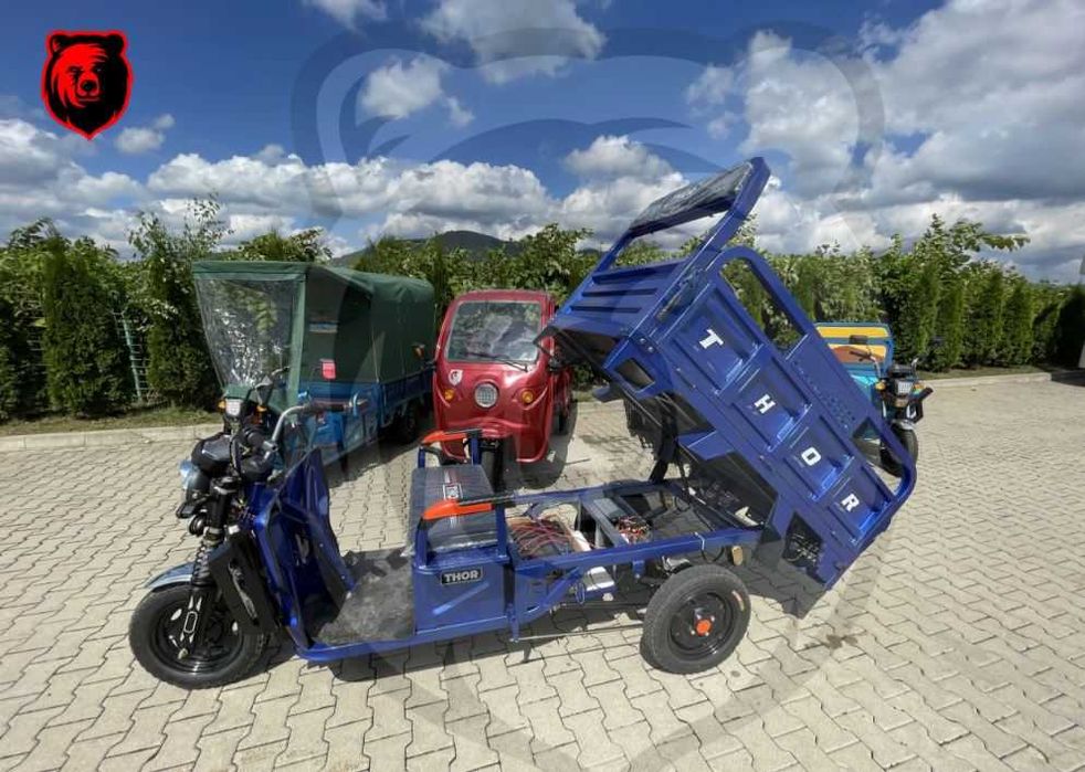 triciclu electric thor hobby cu bena