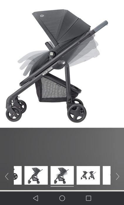 Детска количка Maxi cosi lila cp 3в1