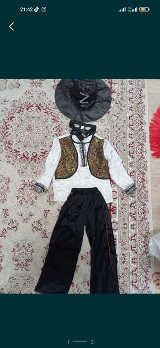 Детский новогодний костюм Зоро