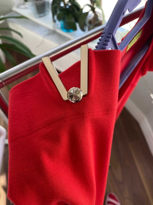 Rochie rosie Versace