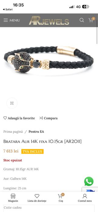 Brata aur 12.66grm model Cartier