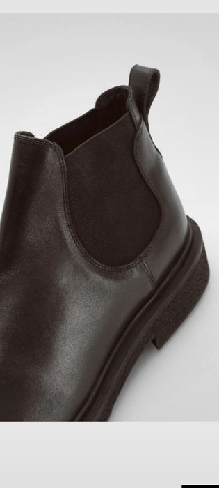 Ghete barbati Chelsea/ Nr 44/piele naturala/ noi/ maro