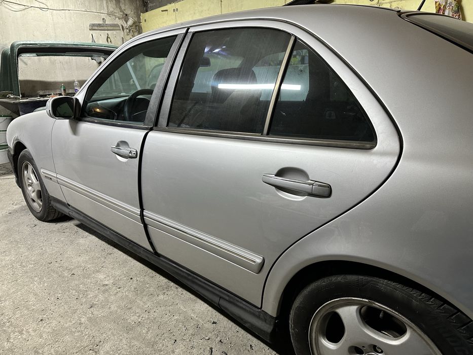 Передний бампер mercedes w210 e55 amg