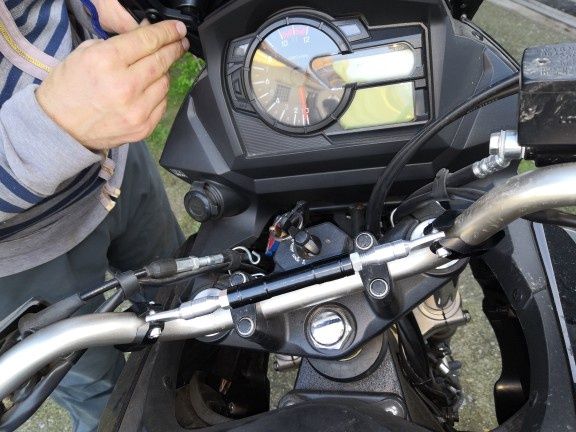 Extensie ghidon motociclet moto prelungire tija handlebar bicicleta