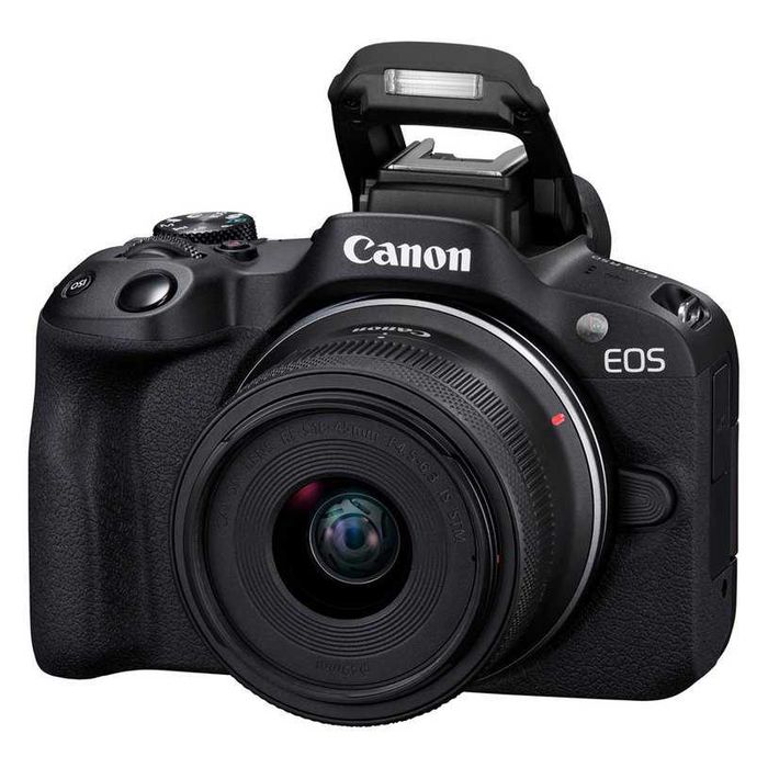 Продавам Фото апарат + CANON EOS R50 + RF-S18-45 24.2