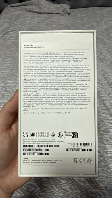Iphone 15 Pro 256GB