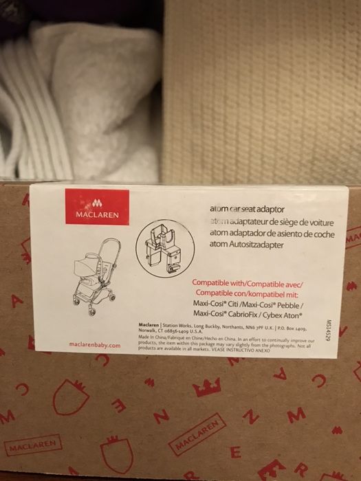 Адаптеры для коляски maclaren марок Ma