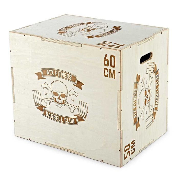 Кутия за Скачане / Куб - Платформи за подскоци 3 височини /50×60×70 см