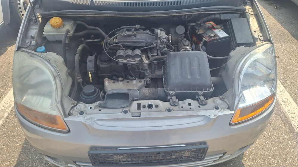 Bara fata capota chevrolet spark 0.8 alternator compresor a.c electromotor far triple  punte cutie viteze