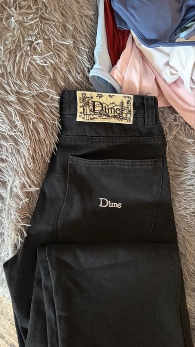 Черные джинсы «Dime»