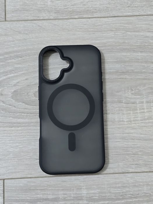 Husă iPhone 17 MagSafe Slim Antishock – Neagră