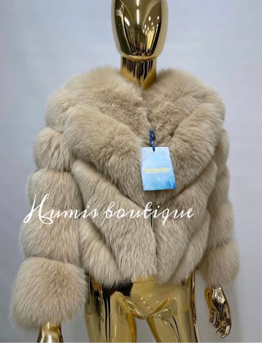 Най- висок клас палта от естесъвен косъм лисица!