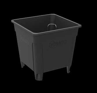 Пластмасови саксии за цветя, билки, рози, малини, боровинки и др.