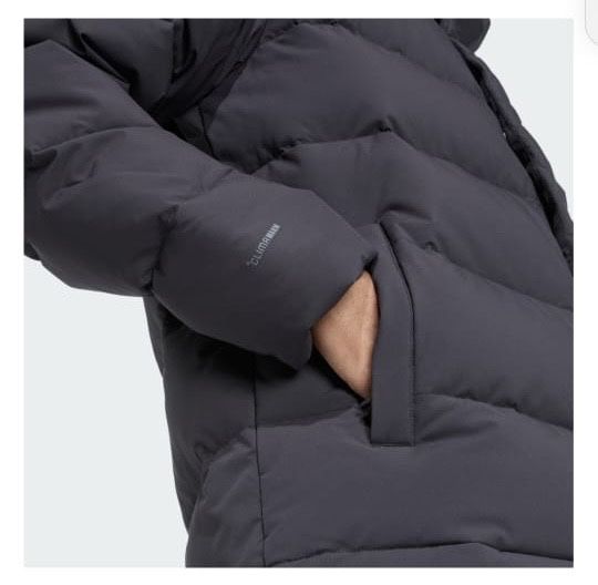 Пуховик Adidas черный