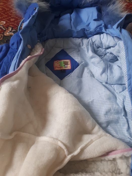 Детский зимний комбенезон