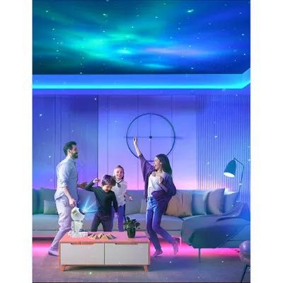 Звезден проектор Астронавт, нощна лампа за деца в различни цветове