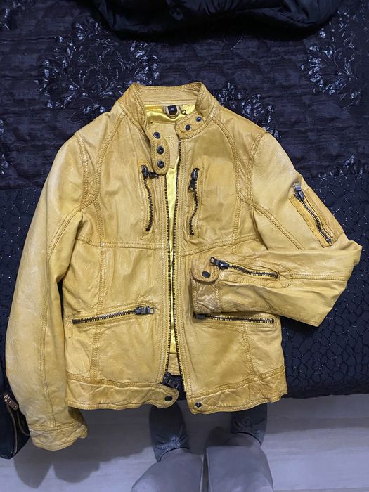 Дамско яке от естествена кожа Maze